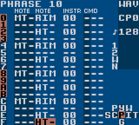 LSDJ: an evening making music on a Game Boy
