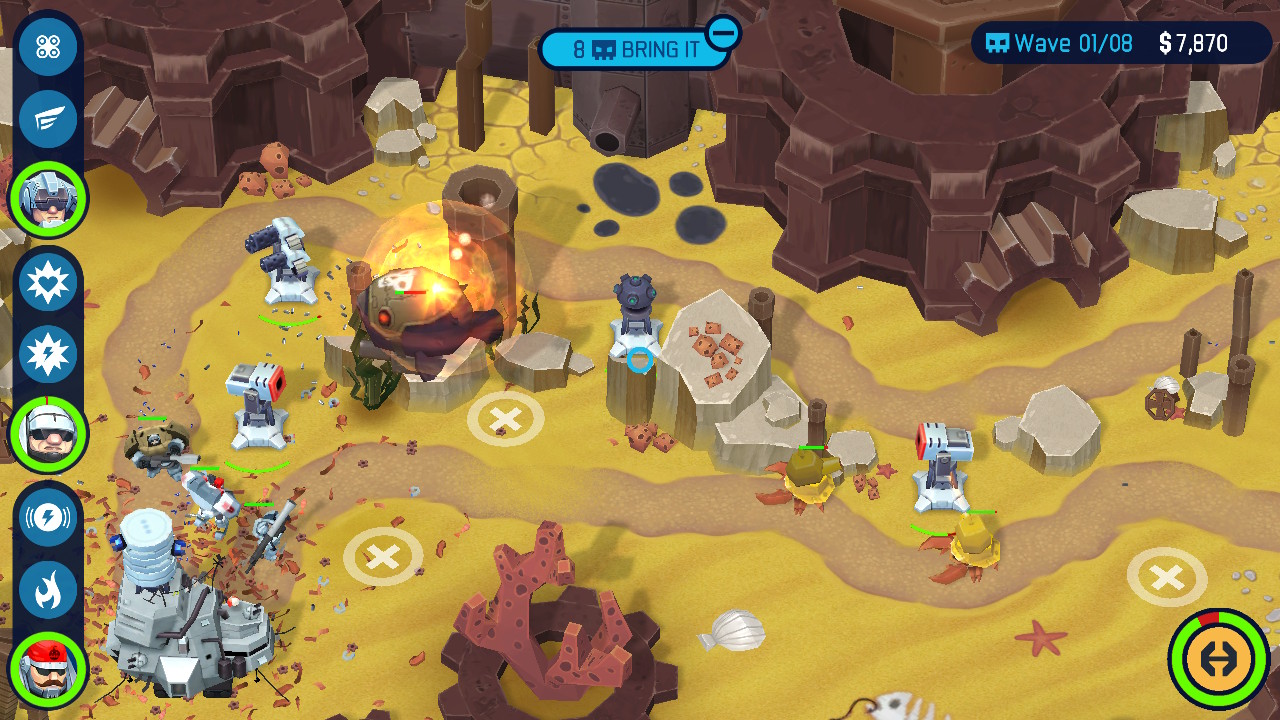 OTTTD : Over The Top Tower Defense